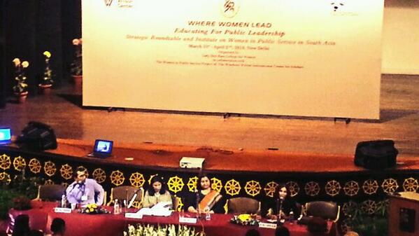 <a href="/ShalKCollins/">Shelly Kapoor Collins</a> #womenintech can create enablng networks n realnlastng solutions evn in #politics <a href="/LSRDU/">Lady ShriRam College</a> <a href="/WPSProject/">Women Public Service</a>