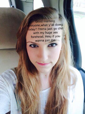 RiRiDGK's tweet image. If you're going to have a massive forehead, this is one way to be happy with it hahaha #6head @shannon_k3