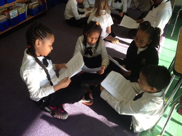 Learning to read with expression while performing Readers Theater