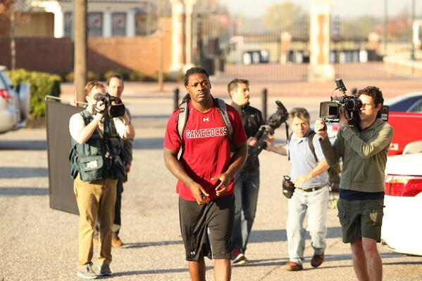 Clowney Shines at Pro Day Workout