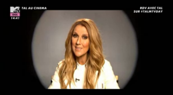 MTVFR's tweet photo. "J'ai été honorée de chanter avec Tal !" Céline Dion #TALMTVDAY http://t.co/sxjIcwZl1A