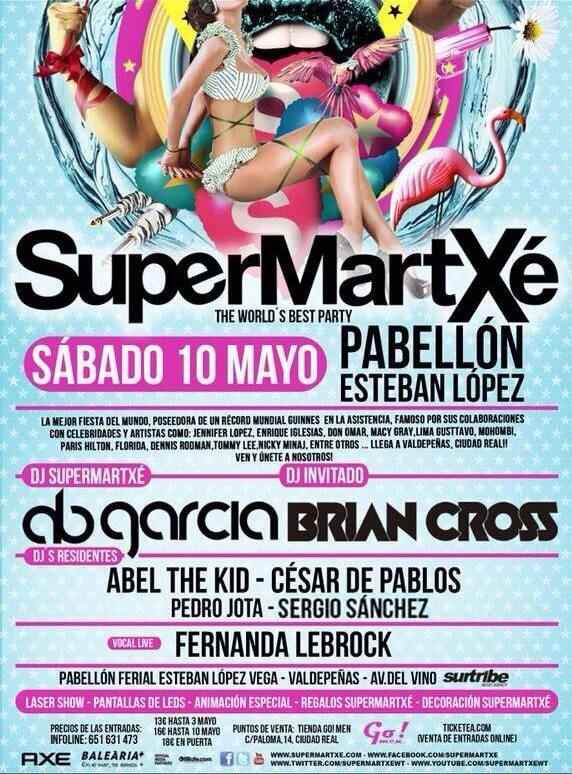 SuperMartXeVald's tweet photo. RT si tu también vas a venir a SuperMartXéValdepeñas,cuanto mas RT más oportunidades tienes de ganar entradas gratis😉 http://t.co/jbHsk3cqnX