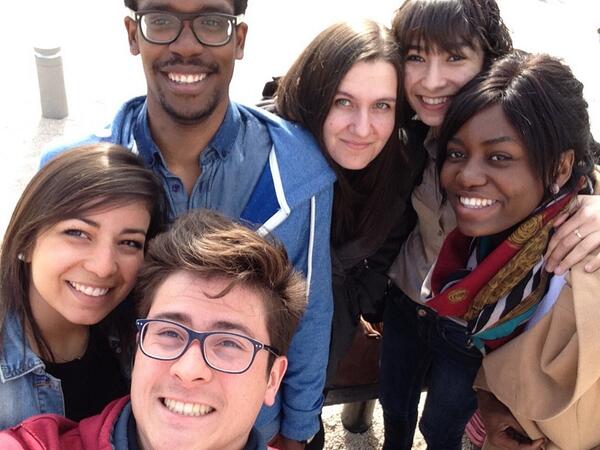 Saada_Sk's tweet image. #polytech2014 @Anselmatus: Délégation élève ingénieur Polytech Lyon #selfie