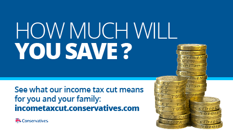 CoventryCF's tweet image. Income tax has been cut for over 25m people - how much are you saving? Find out here: incometaxcut.conservatives.com