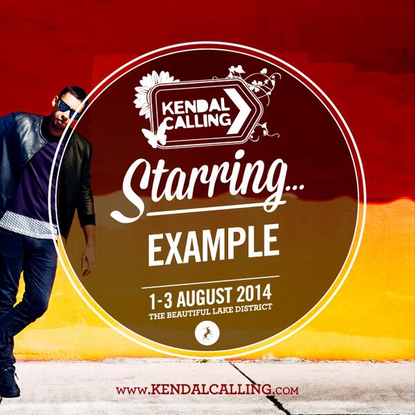 hannahjade_93's tweet photo. “@KendalCalling: Our final Main Stage headliner is EXAMPLE! http://t.co/L0CHHmbSwq / @example #seeyouinthefields http://t.co/A9oyxd3gTq”