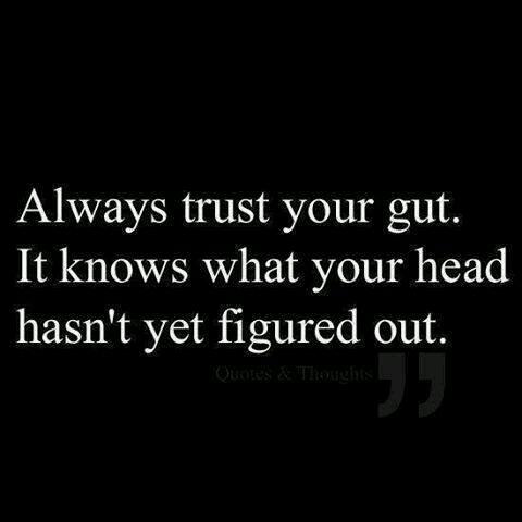 SSeleke's tweet photo. "...trust Your Gut..." http://t.co/kyie0ZGyH9