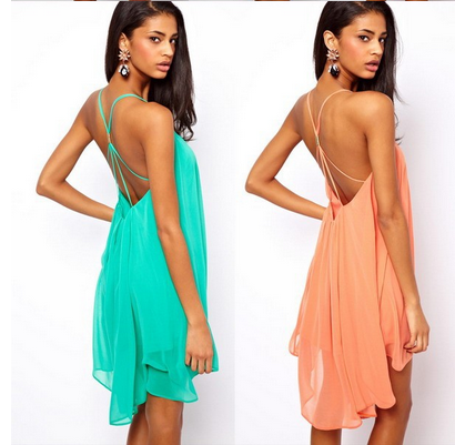 ClassyCrew666's tweet photo. Vestido raso espalda al aire 20€ http://t.co/xu4lVWsKWf