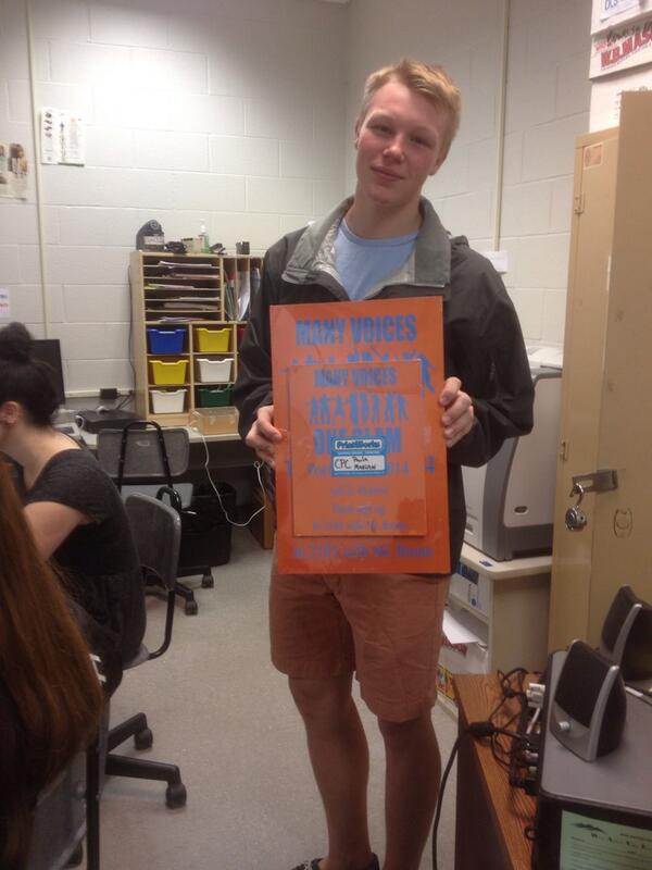 CPC_NMHS's tweet photo. Poetry slam posters created by CPC student @harrisonoconnel! http://t.co/fC2c6DVa9O