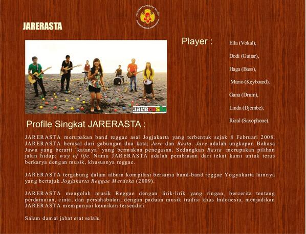 jgj_ReggaeSound's tweet photo. @JARERASTA Ini dia Satu info....ini dia  Satu Band yang akan ada di dalam ALBUM JOGJAKARTE REGGAE SOUND http://t.co/aOYAwlNQVU