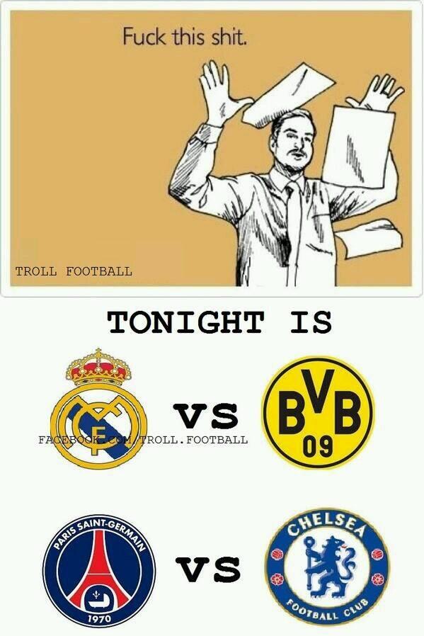 TheClubPark's tweet photo. Everybody got time for Champions League http://t.co/G2KDML9U3T