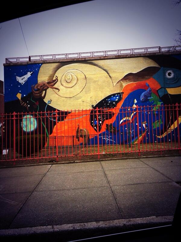 S/O to <a href="/nycgov/">City of New York</a> for this great piece at PS 93Q inspiring #young #talent everywhere! #streetart #NYC