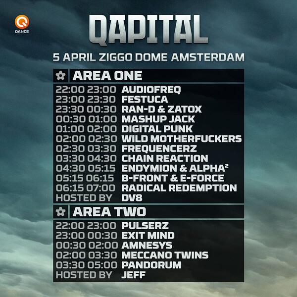 Check out the timetable of #‎QAPITAL here!