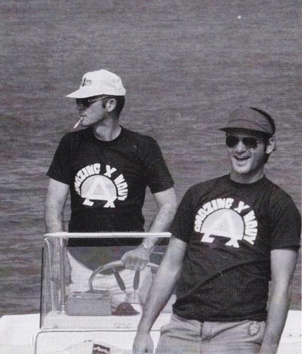 Hunter S. Thompson and Bill Murray.