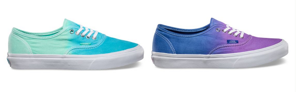 vans with two different colors