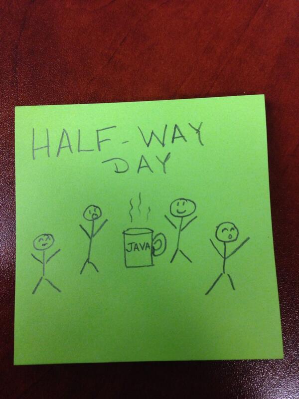 oh_Mii_oh_my's tweet image. My Wednesday is now Half-way day! #javarules