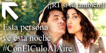 a3ConCuloAlAire's tweet photo. RT si vas a ver esta noche #ConElCuloAlAire http://t.co/WH5PGfqAMv