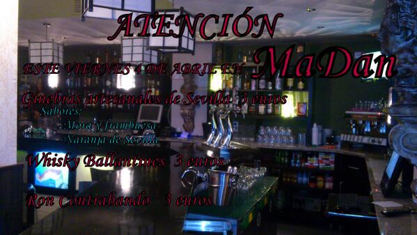 MaDanCafeCopas's tweet photo. Este viernes aprovecha nuestra promoción en @MaDanCafeCopas
RT RT @11jmca @DescubreUbrique http://t.co/AoPH9IJ6fO
