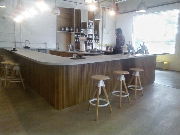 Michaelvanleur's tweet photo. Working with @shaigil photographing @PilotCoffee Roasters new tasting bar for @williamsonchong Architects. http://t.co/WswIhIjbS4