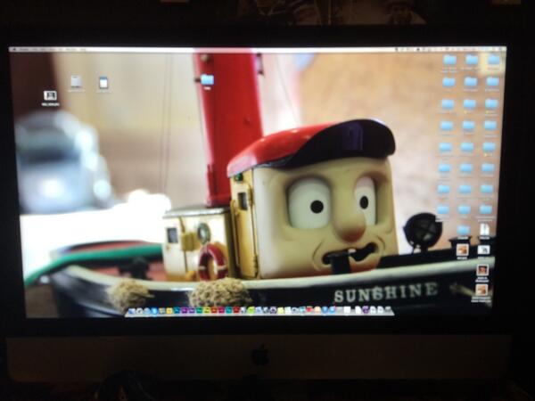 27" iMac and this photo of Sunshine still isn't at full resolution :)