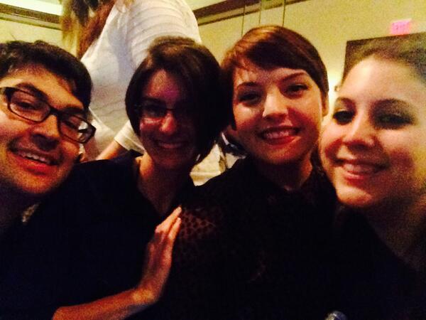 AnastasioLex's tweet photo. We are very ready for Brené Brown! Already feeling her energy! #ACPA14 #reinvent @BttnwoodCottage http://t.co/53ijPob8rX