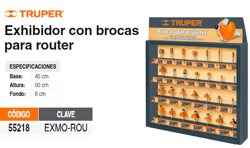 DAPRAKA's tweet photo. Exibidor de brocas para trompo #TRUPER http://t.co/2iEFinjfVz