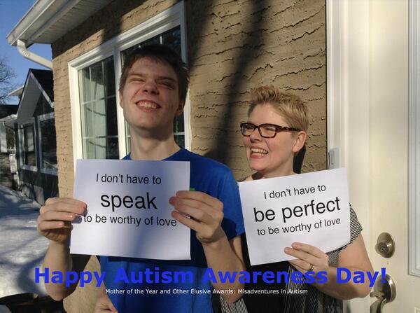 SpecOManitoba's tweet photo. Happy World Autism Awareness Day! http://t.co/4bMhS0Iq2S
