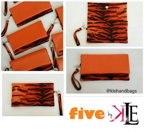 MSLikeMe's tweet photo. #FIVE is complete and simply FABULOUS!!! Thank you @KLEHandbags for sharing your talents to support #MSAwareness xoxo http://t.co/IjNgJ6W4sf