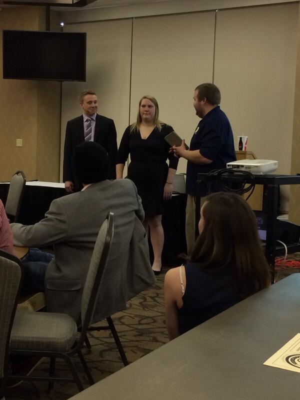wmuwsa's tweet photo. Taking the official oath! Congratulations on your inauguration @BestForTheWest! This is a great day for the WMU WSA! http://t.co/wOeIXHQhRt