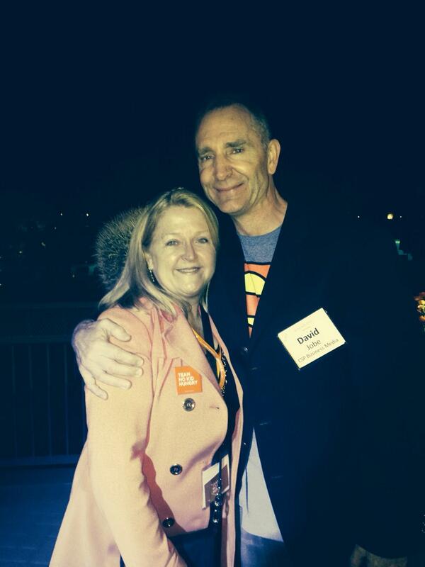 ScrogDogg's tweet photo. Two #TeamNKH heroes at #RLC14 last night. Superman David Jobe and the incomparable @shebenn. http://t.co/noBc0Xnh1p