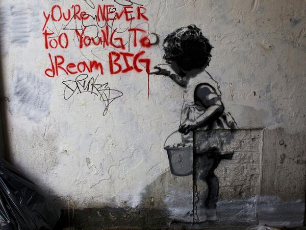 cuentatwt's tweet photo. Nunca eres demasiado joven para soñar a lo grande http://t.co/aBalQPe1jo
