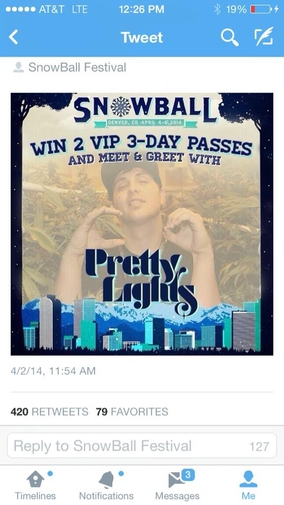 PrettyLights's tweet photo. Too bad I can't tell who the 420th RT was from ;) easy pickings http://t.co/nmQHHb3yIR