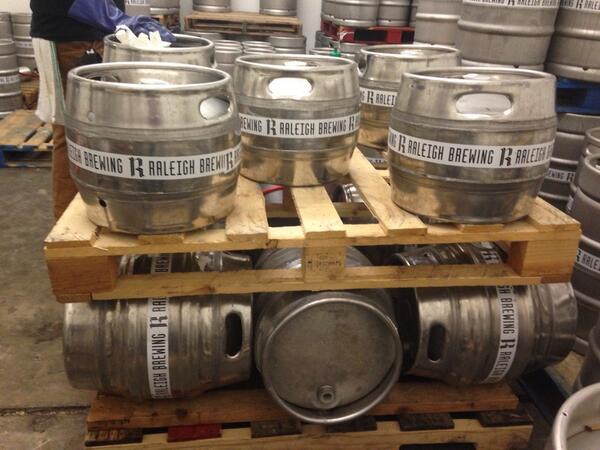 RaleighBrewing's tweet photo. Casks anyone? #ncbeer #caskaging #tapthecapital http://t.co/TGlcHmc0a9