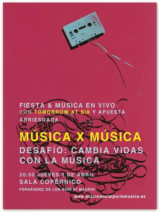 ¡RECORDAD! Mañana a las 20:00 Tomorrow At Six + Apuesta Arriesgada en la Sala Copérnico