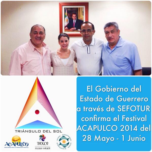#PorSiTeLoPerdiste Se confirma <a href="/festivalaca/">FESTIVAL ACAPULCO</a> 2014 <a href="/JavierAluni/">Javier Aluni</a> <a href="/marybmedina/">Marybmedina</a> <a href="/PedroHacesSordo/">Pedro Haces Sordo</a> <a href="/Chiltepec1/">Sergio A. Alvarez</a> <a href="/hbdaoficial/">Habla Bien de Aca</a>