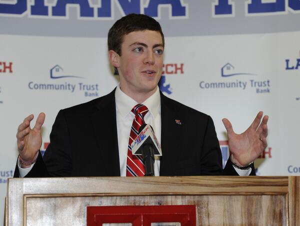 lkguice's tweet photo. I am absolutely thrilled for @tylersummitt to lead our @LATechWBB program. Welcome to the Tech Family, Tyler &amp; AnDe! http://t.co/R7UgHtPkDR