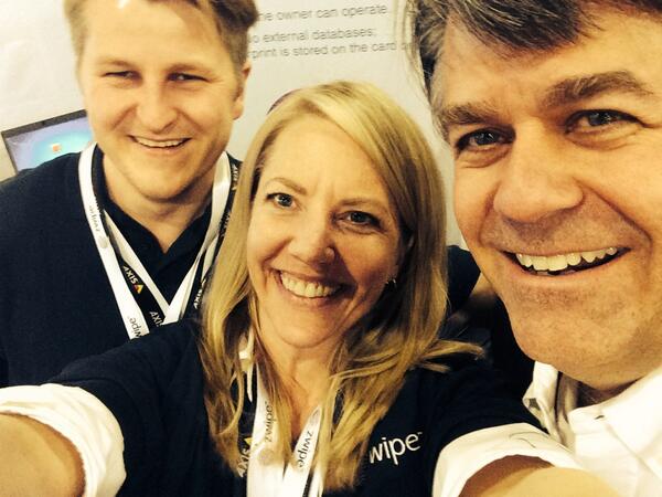 zwipe's tweet image. Zwipe, the friendly company 😀#ISCW14