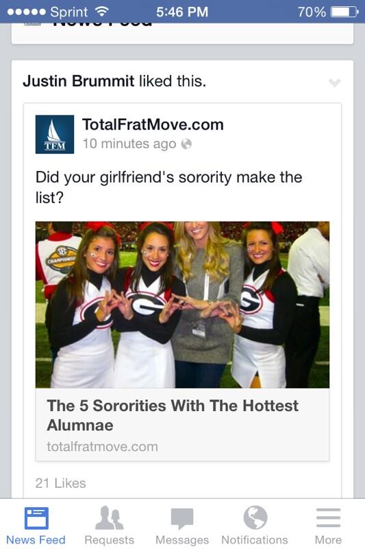 Jackie_Molloy's tweet photo. @steph_m_ross @aecheek Welp our ZTA @ErinAndrews pic is still infamous. Just got sent this @totalfratmove screenshot😳 http://t.co/1mzl0MsxZi