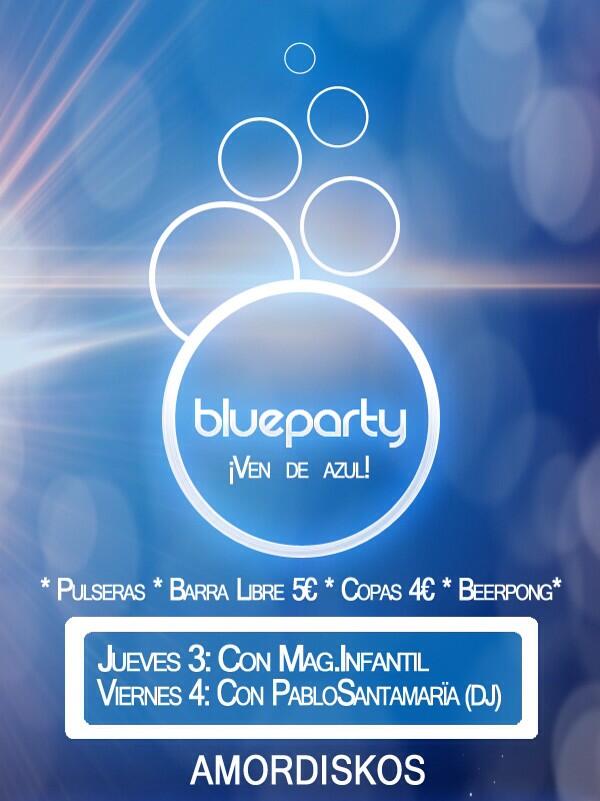 UlalaBar's tweet photo. Ya podéis ver el evento de Esta semana:
BLUE PARTY! Ven de azul:
https://t.co/2yZrF09asA
@EIFiesteando http://t.co/TSQH9TR17v