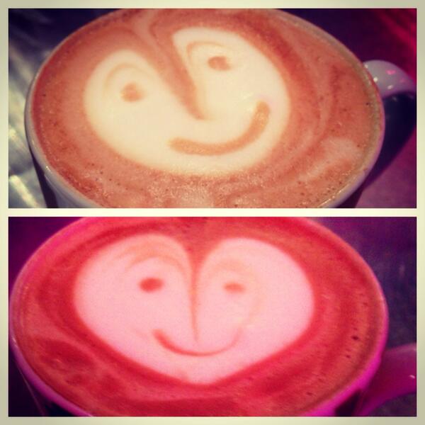 leofert's tweet image. god is really good! thank u for the GIFT! #latte #art #boygirl