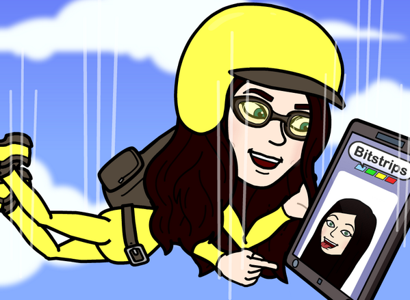 MissLittleSpace's tweet photo. Thanks to the new Bitstrips Mobile App, Alexandra never gets bored anymore! #bitstrips http://t.co/nolRZEApuH