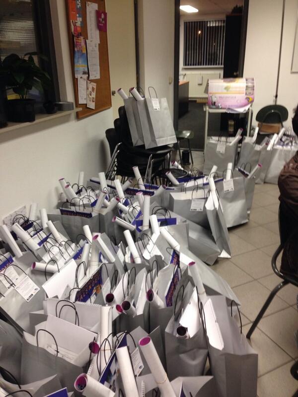 De Goodie bags zijn klaar!