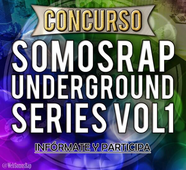 WebSomosRap's tweet photo. "Underground Series Vol.1" [CONCURSO] ~ SomosRap » Portal Hip-Hop http://t.co/MEvusiHwTv #SomosRap #concurso http://t.co/QZGvCErNTB
