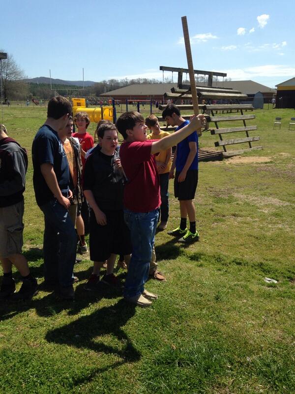 SpringGardenFFA's tweet image. SG students are getting ready for Forestry Judging.