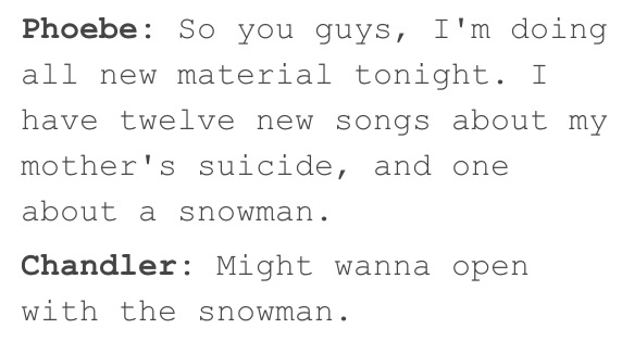 TheFriendsArmy's tweet photo. Might wanna open with the snowman. http://t.co/T5zkl4nfcq
