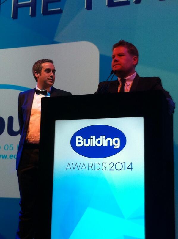 Who do you recognise more? <a href="/hurns/">Martin Hurn</a> or <a href="/jamescordon/">James Cordon</a> #BuildingAwards