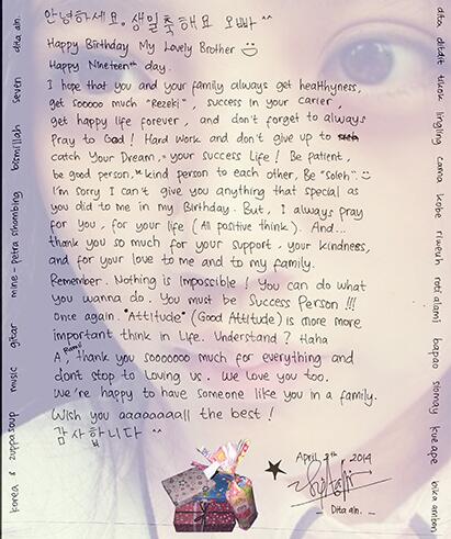 ramlifahad's tweet photo. My Lovely Sister :D * April 2nd 2014, 19th @DitaAyuLestari1 http://t.co/ue4V0IJOU0