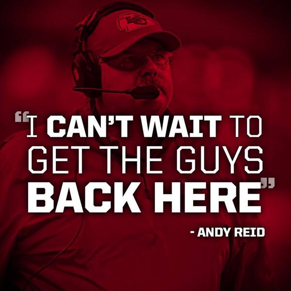 AndyReid_KC's tweet photo. #ChiefsKingdom http://t.co/4ppMbCk4qh