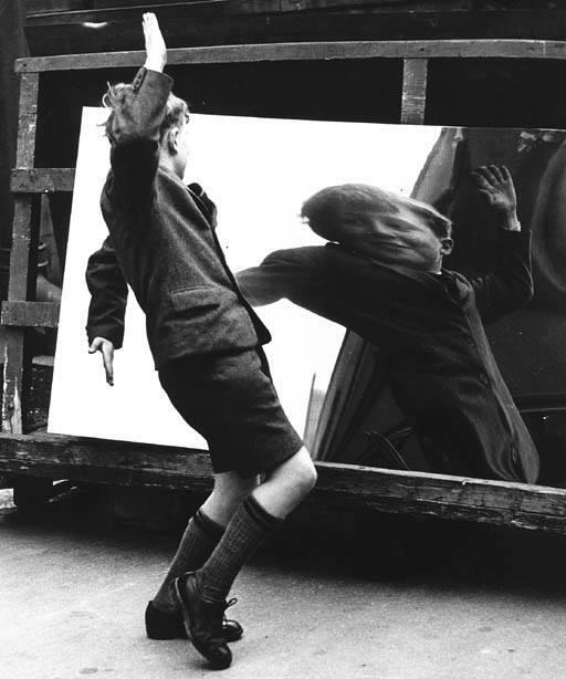 TroiaRun's tweet photo. John Chillingworth, The boy and the distorting mirror, Rotherham, Yorkshire, 1960 http://t.co/q2JuxpYpgb http://t.co/bDM4PqOlN0 ☼