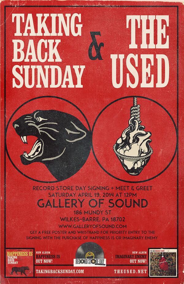 Taking Back Sunday tweet media