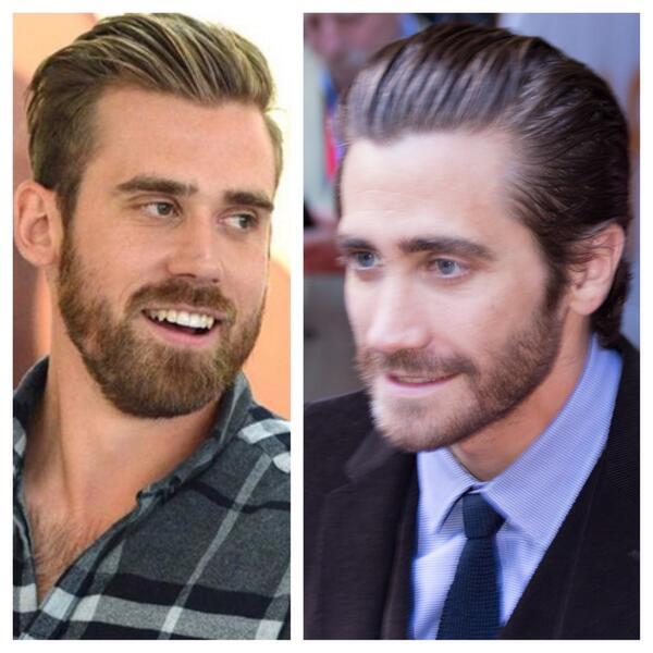NHL_Look_Alikes's tweet photo. Henrik Zetterberg and Jake Gyllenhaal #NHLLookAlikes http://t.co/7UEmS0hSzA